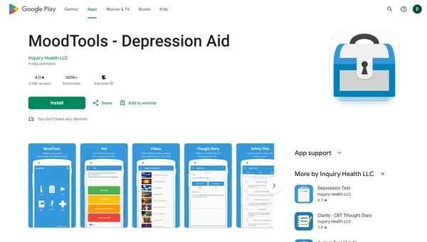 MoodTools - Ayuda para la Depresión