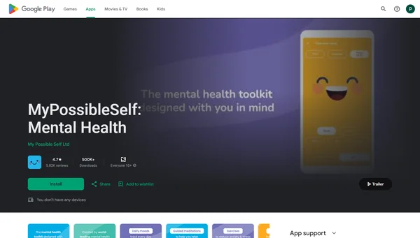 MyPossibleSelf: Salud Mental